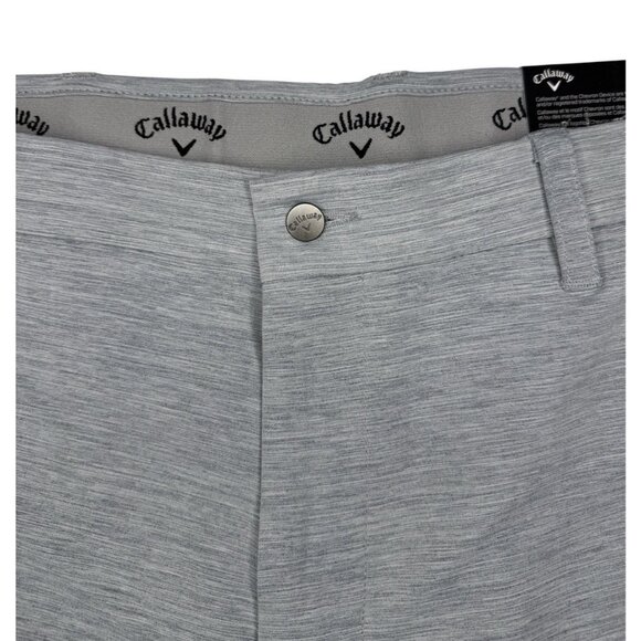 NWT‎ Callaway Men's Golf Shorts Size 40 Gray Opti-Dri Stretch 9" Inseam UPF 50 - Picture 3 of 9